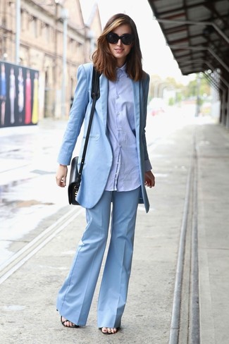Hellblauer Blazer: Outfit-Ideen zum Kombinieren für Damen