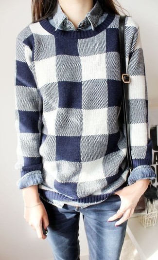 Hellblaue Bluse kombinieren für Damen