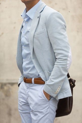 Hellblaue Chinohose kombinieren – 248 Herren Outfits