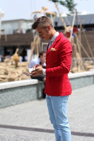 Hellblaue Chinohose kombinieren – 248 Herren Outfits