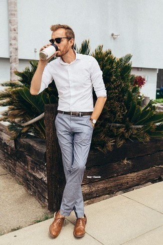 Hellblaue Chinohose kombinieren – 248 Herren Outfits