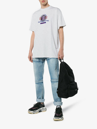 Welche Sportschuhe mit hellblauer Jeans zu tragen – 255 Herren Outfits
