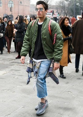 Welche Sportschuhe mit hellblauer Jeans zu tragen – 255 Herren Outfits
