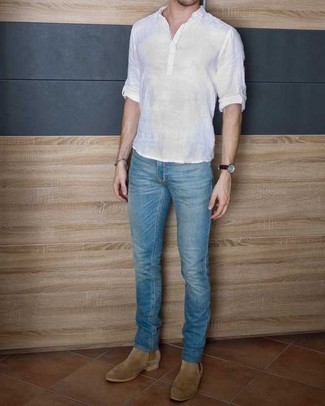Hellblaue Jeans kombinieren – 2000+ Herren Outfits