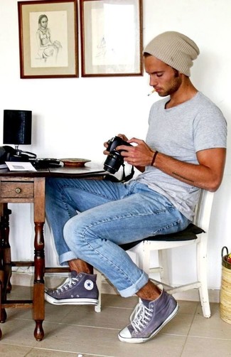 Hellblaue Jeans kombinieren – 2000+ Herren Outfits warm Wetter