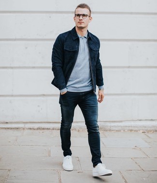 Hellblauen Polo Pullover kombinieren – 17 Herren Outfits
