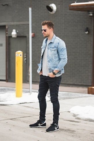 Hellblaue Socken kombinieren – 22 Lässige Herren Outfits