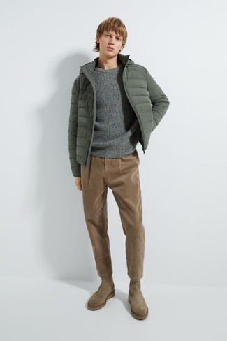 Leichte Daunenjacke kombinieren – 55 Herbst Herren Outfits