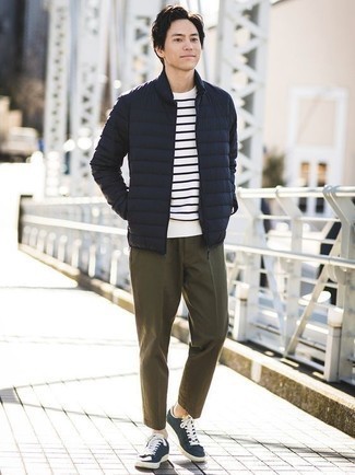 Leichte Daunenjacke kombinieren – 55 Herbst Herren Outfits