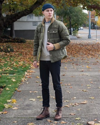 Leichte Daunenjacke kombinieren – 55 Herbst Herren Outfits