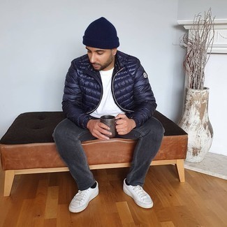 Leichte Daunenjacke kombinieren – 9 Casual Frühling Herren Outfits