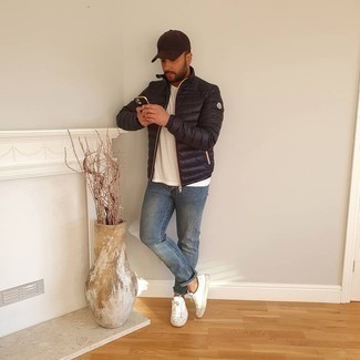 Leichte Daunenjacke kombinieren – 9 Casual Frühling Herren Outfits