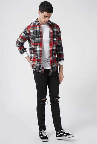 Wie Langarmhemd mit Langarmshirt zu kombinieren – 117 Herren Outfits
