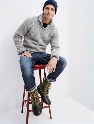Wie Langarmhemd mit Langarmshirt zu kombinieren – 117 Herren Outfits