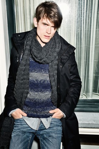 Wie Langarmhemd mit Parka zu kombinieren – 109 Herren Outfits