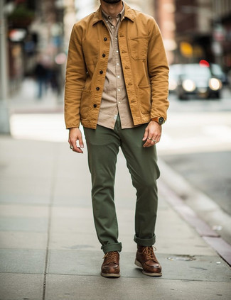 Wie Langarmhemd mit Shirtjacke zu kombinieren – 977+ Herren Outfits