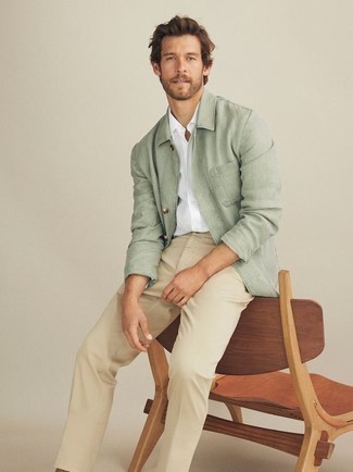 Wie Langarmhemd mit Shirtjacke zu kombinieren – 977+ Herren Outfits