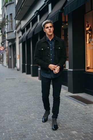 Wie Langarmhemd mit Shirtjacke zu kombinieren – 977+ Herren Outfits