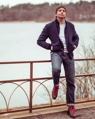 Wie Langarmhemd mit Shirtjacke zu kombinieren – 977+ Herren Outfits