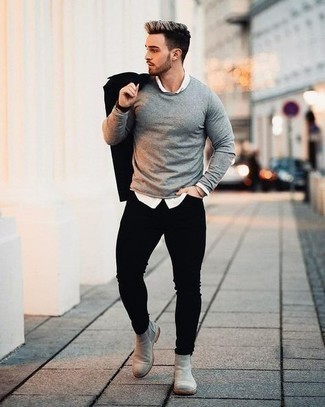 Wie Langarmhemd mit Shirtjacke zu kombinieren – 977+ Herren Outfits