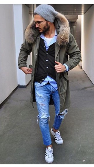 Wie Langarmhemd mit Trägershirts zu kombinieren – 182 Herren Outfits