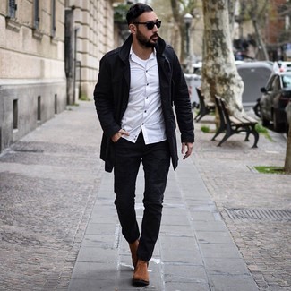Wie Langarmhemd mit Trägershirts zu kombinieren – 182 Herren Outfits