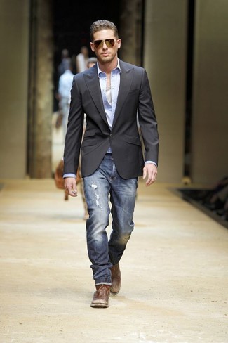 Wie Langarmhemd mit Trägershirts zu kombinieren – 182 Herren Outfits