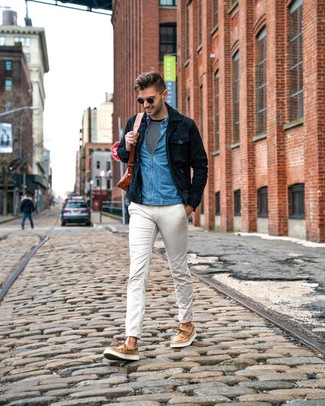 Wie Langarmshirt mit Shirtjacke zu kombinieren – 147 Herren Outfits