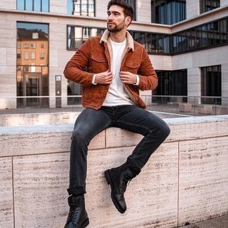 Wie Langarmshirt mit Shirtjacke zu kombinieren – 147 Herren Outfits