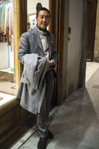 grauer Wollanzug von Dolce & Gabbana