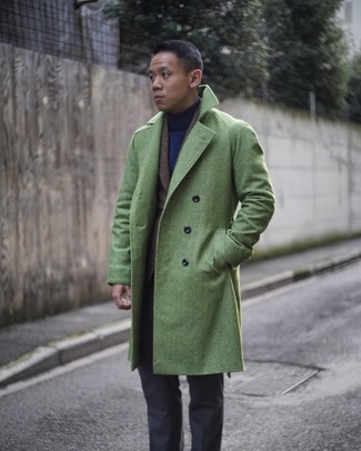 grüner Mantel von Gucci