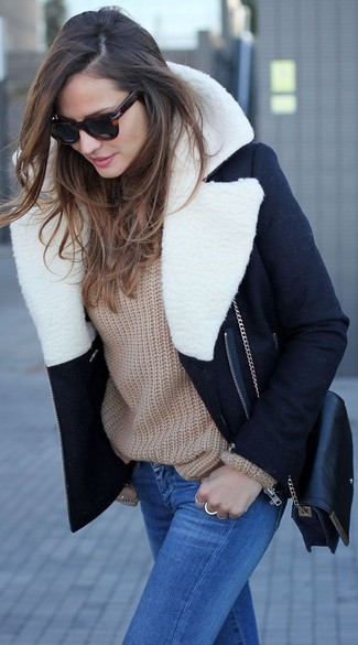 beige Oversize Pullover von Natasha Zinko