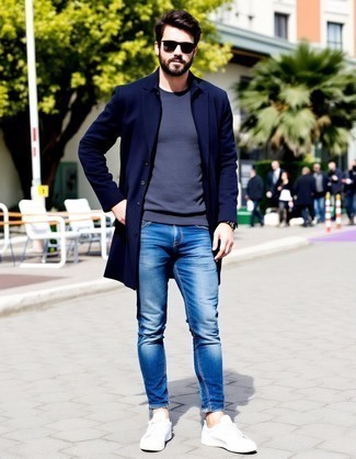 blaue enge Jeans von G Star