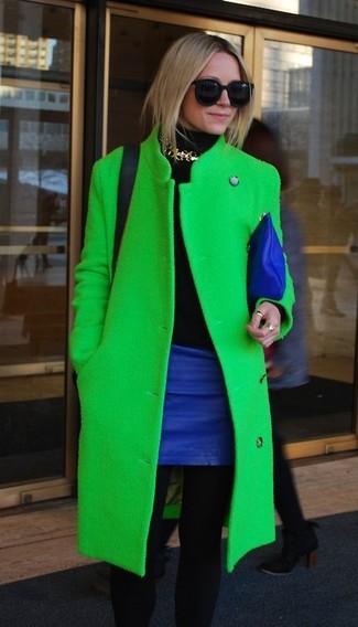 grüner Mantel von New Look