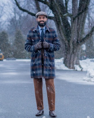 30 Jährige: Welche Sakkos mit brauner Chelsea Boots zu tragen – 11 Winter Herren Outfits: Kombinieren Sie ein Sakko mit einer braunen Anzughose für eine klassischen und verfeinerte Silhouette. Suchen Sie nach leichtem Schuhwerk? Vervollständigen Sie Ihr Outfit mit braunen Chelsea Boots für den Tag. Dieser Look ist ein perfektes Winter-Outfit.