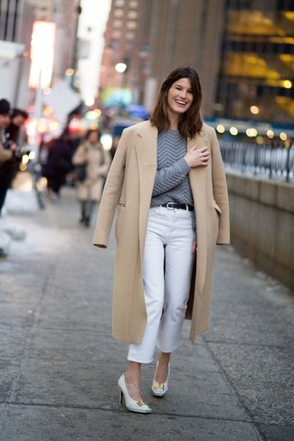 weiße Jeans von Etoile Isabel Marant