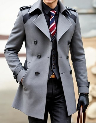 schwarzes Businesshemd von Karl Lagerfeld