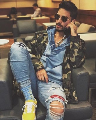 Wie Militärjacke mit enger Jeans zu kombinieren – 47 Herren Outfits