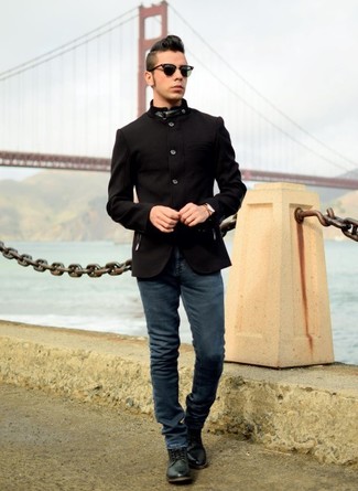 Wie Militärjacke mit enger Jeans zu kombinieren – 47 Herren Outfits