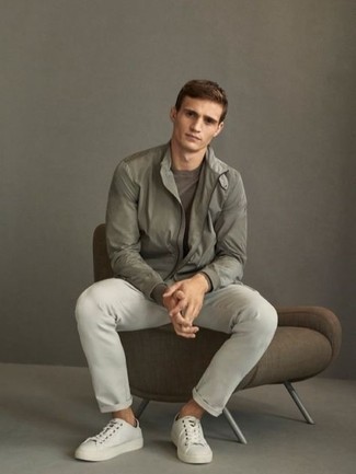 Mintgrüne Bomberjacke kombinieren – 32 Herren Outfits