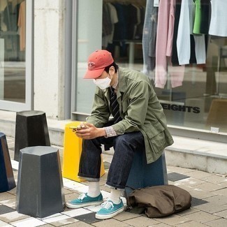Mintgrüne Schuhe aus Segeltuch kombinieren – 6 Smart-Casual Frühling Herren Outfits