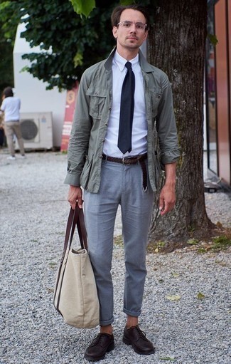 Mintgrüne Feldjacke kombinieren – 8 Herren Outfits warm Wetter