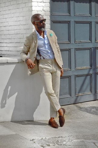 Mintgrünes Einstecktuch kombinieren – 136 Herren Outfits