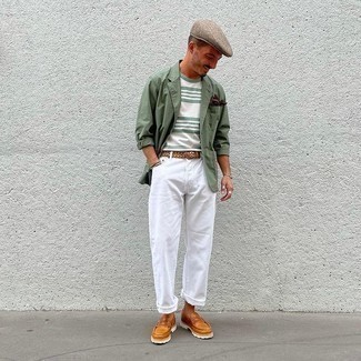 30 Jährige: Mintgrünes T-shirt kombinieren – 24 Frühling Herren Outfits
