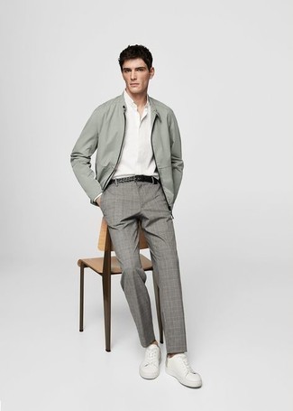 Mintgrüne Windjacke kombinieren – 14 Herren Outfits