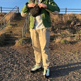 Mintgrüne Windjacke kombinieren – 14 Herren Outfits