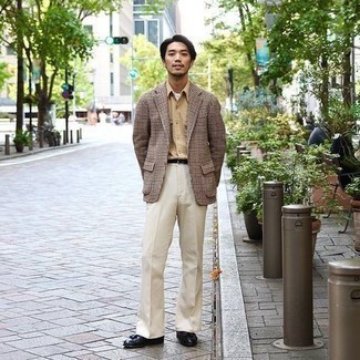 Mehrfarbiges Sakko mit Vichy-Muster kombinieren – 9 Sommer Herren Outfits