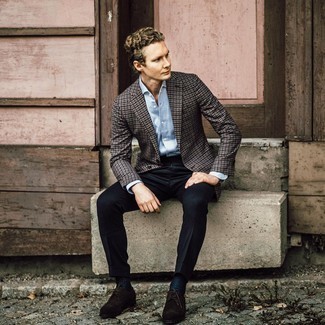 Mehrfarbiges Sakko mit Vichy-Muster kombinieren – 9 Sommer Herren Outfits