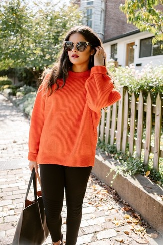 Senf Strickpullover kombinieren – 11 Damen Outfits
