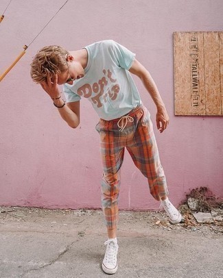 Senf Chinohose kombinieren – 196 Herren Outfits